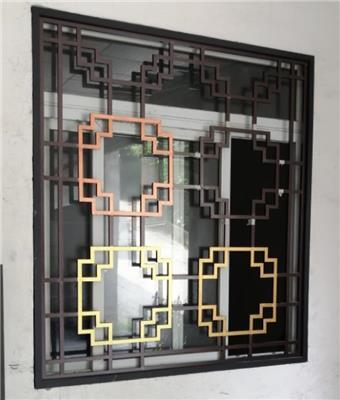 仿古铝合金窗花产品推荐 典雅与坚固的完美结合